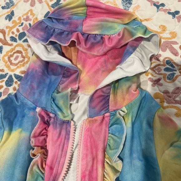 Hooded Tie Dye Jacket - Picture 6 of 6